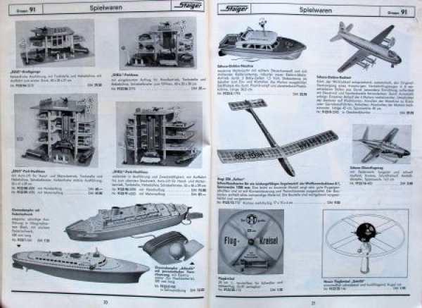Staiger Catalog "Elektrogeraete, Haushaltsartikel, Spielwaren" 1959 Mailorder-Company-Yearbook (9692)